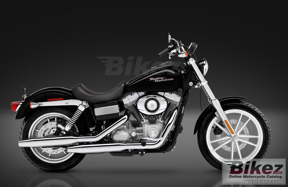 Big Harley-Davidson fxd dyna superglide picture and wallpaper from Bikez.com